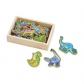 Продукт Melissa and Doug - Дървени магнити с динозаври - 1 - BG Hlapeta
